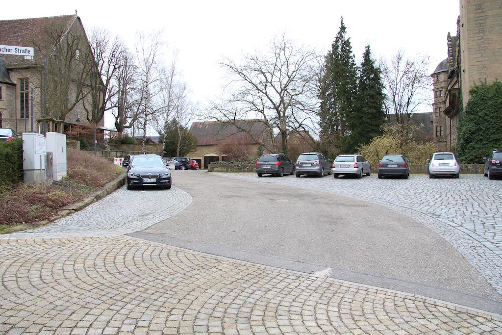 Hotel Am Schloss Neuenstein Esterno foto